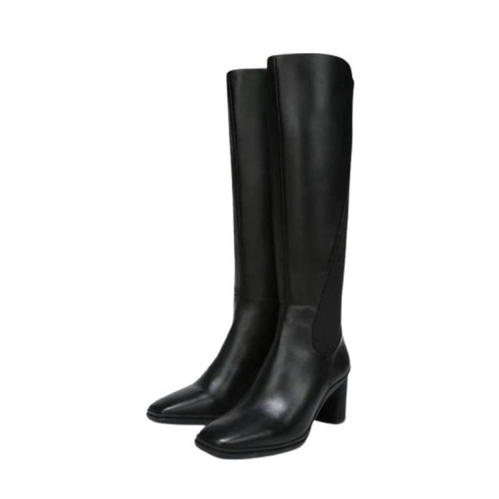 Naturalizer Womens Axel Knee High Boots Size 9 M Black Leather Waterproof NWOB